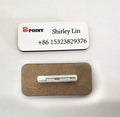 Rectangle Name Tag Company logo Personal Badge Waterproof Sublimation Customized