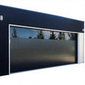 Modern Automatic Security Garage Door Hurricane Resistant Soundproof Smart Segmented Glass Garage Door