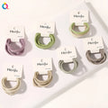 QIYUE Mini High Elastic Fabric Hair Bands Custom Logo & Fruit Colors Fashion Traceless Hair Rings for Girls Low MOQ