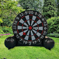 Custom Kids Target Shooting Games Interactive Outdoor Sport Game Soccer Dartboard Inflatable Football Dart Board