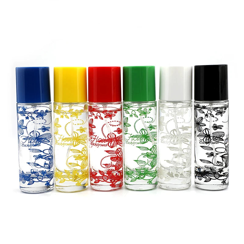 Empty Perfume Spray Cylindrical Bottle Portable Fragrance Fine Mist Spray Bottle Perfume Dispenser for Travel
