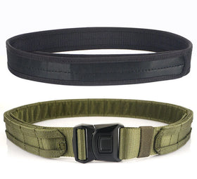 5cm EDC Inner Belt 1.75 Inch Tactical Belt Outdoor Adventures Belt Tactical Duty Belt with Heavy Duty Seat Belt Buckle