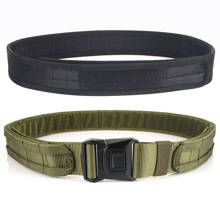 5cm EDC Inner Belt 1.75 Inch Tactical Belt Outdoor Adventures Belt Tactical Duty Belt with Heavy Duty Seat Belt Buckle