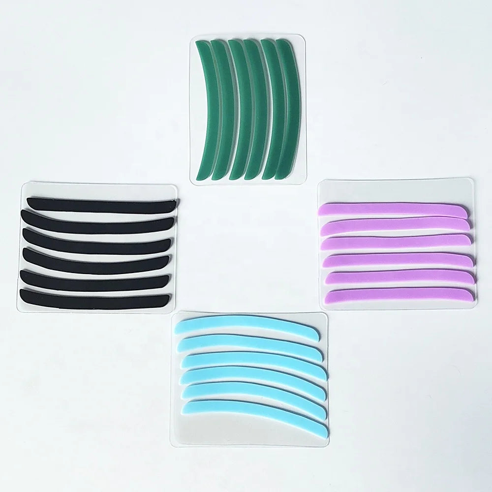 Custom Logo Lash Lift Covers Soft Silicone Ribbon Lash Lift Reusable Lash Lift Strip Cover Flexible Lash Lifting Ribbon