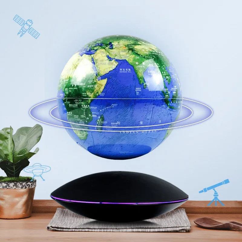 Manufacturer's Hot Selling 6-inch Magnetic Levitation Globe Home Creative Decoration Business Gift Office Ornament