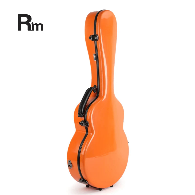 SUN-C or RM Rainbow Music's 39-Inch Classical Nylon String Guitar Case Colorful Fiber Glass for Instrument Bags & Cases