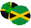 Fast Shipping Jamacia Bonnet Haiti Flag Bonnet Reversible Satin Custom Hair Bonnet logo Sleeping Cap