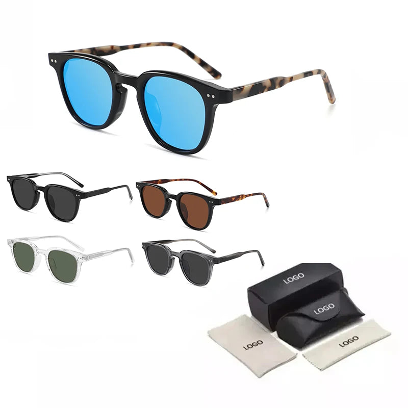 OEM New Arrival TR90 Frame Acetate Sunglasses Women Luxury Polarized Shade Sun Glasses for Men
