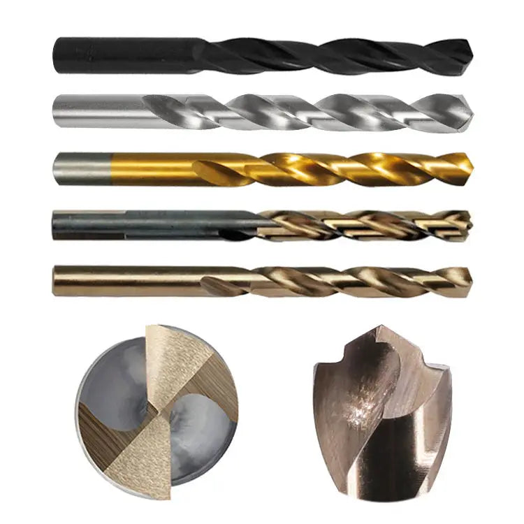 HSS Cobalt 5% Twist Drill Bit PROFI TOOL DIN338 Standard for Stainless Steel Hard Metal Drilling