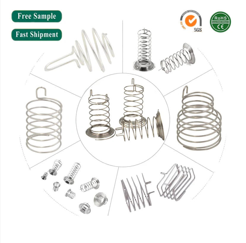 Industrial Coil-Style Steel Spring Circuit Board Antenna Electronic Touch Spring for Commercial Use