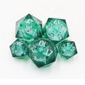 Newest Design Resin Dice D20 Dnd Liquid Core Dice Large Custom Oversize 33mm Dice