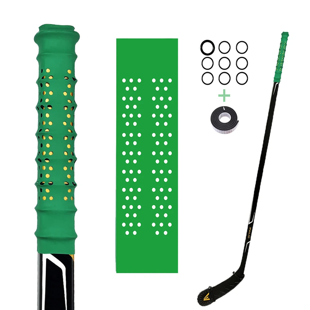 Hockey Stick Handle Grip Wrap Round Tape Heat Shrink Sleeve Non-Slip Tube Ice Hockey Anti-Slip Handle Tape