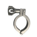AOMITE Stainless Steel 304 Pipe Fittings 1"  Tri Clamp Heavy Duty Single Pin Tri Clamp for Piping