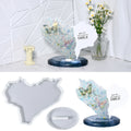Diy Glue Mold Map Section Insert Row Three-dimensional Decoration Silicone Mold Home Decoration