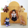 Magnetic Kids Play Foam Couch Infinitely Modular Configurable Sectional Magnetic Play Couch