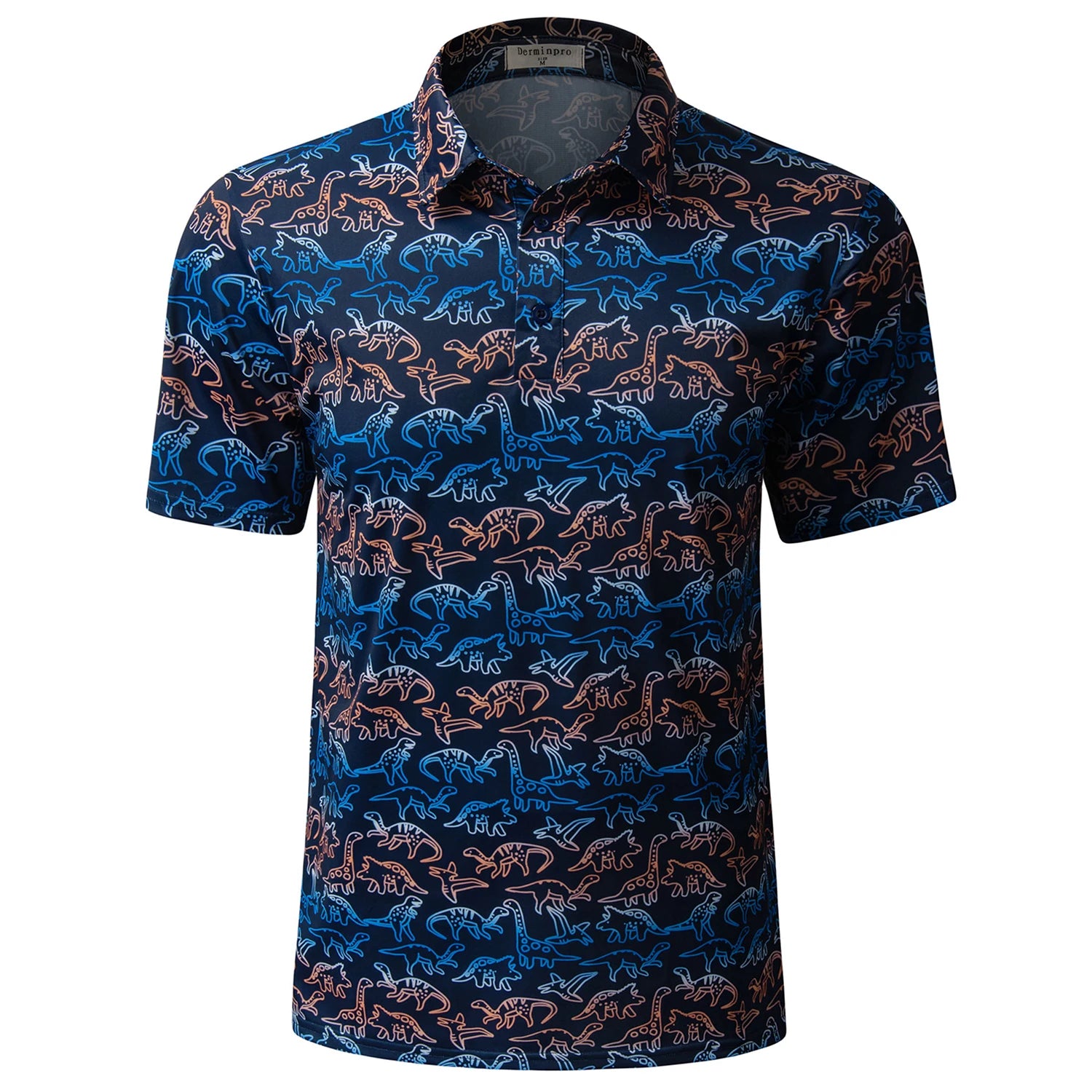 Men's Polo Golf Shirts PDF 50+ OEM With Collar New Style Quick Dry Breathable Anit-wrinkle Short Sleeve Tops Summer ODM Custom