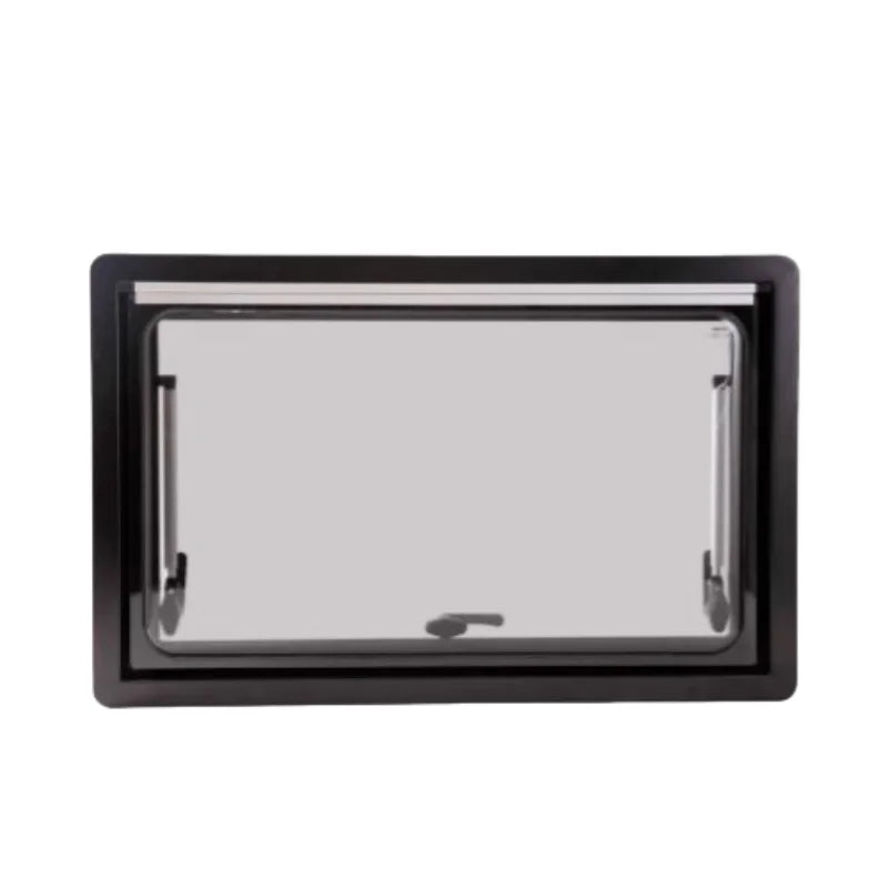 caravan Window 700X400mm Acrylic Glass Rv Window Right Angle R70 Opening Multiple Angles 70 Degree Max