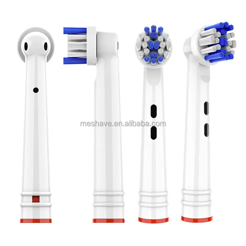 EB20-P Original New Patented Oral Brushes Head Eco-Friendly Refillable Toothbrushes Adults Home Use Medium Natural Nylon Battery
