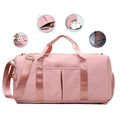 Outdoor Customized Logo Large Capacity Spend the Night Pink Duffle Weekend Bags Gym Man Women Waterproof Sports Travel Bag