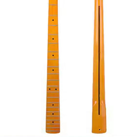 Wholesale DIY Guitar Kits 21 Fret Maple Bass Neck for J Electric Guitar Replacement
