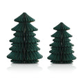 Customized Eco-friendly Multi-color BSCI Certified Tree Paper Honeycomb Magnetic Stickers Home Festival Decorations Ornaments