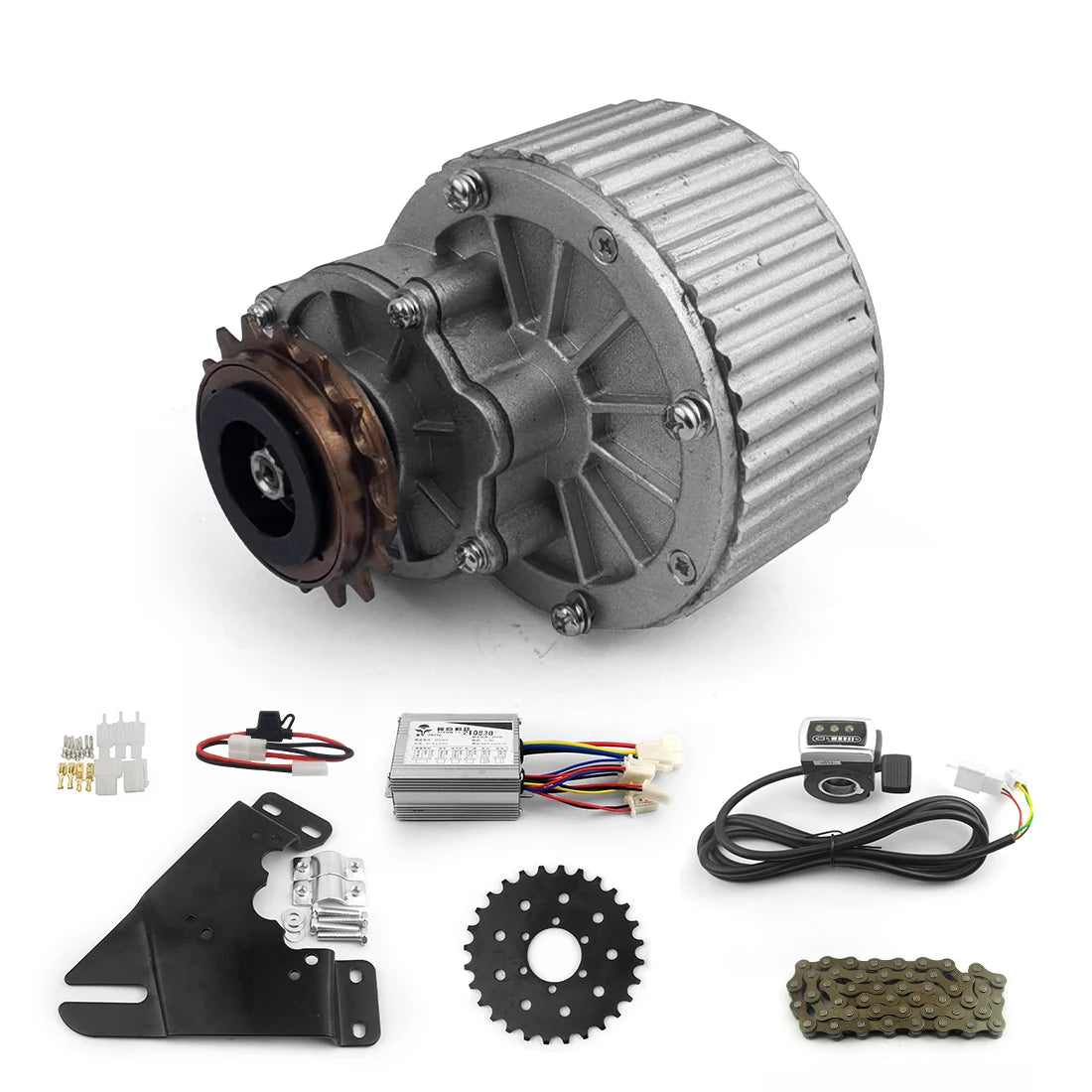 DIY Fastest Fat Electric Start Motorized Bike Wheel 450W 24v 36v Motor Conversion Kit Electric Bicycle