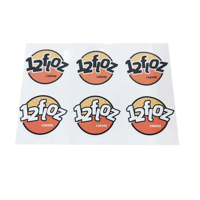 Custom Transparent Decorative Labels Flat Sheet Sticker Printing and Die Cutting Durable Oil Proof Holographic for Crafts