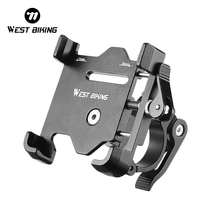 WEST BIKING Bike Quick Release Mobile Phone Holder Mountain Road Bike Bowl Set Navigation Holder Handlebar Shockproof Equipment MegaBDM