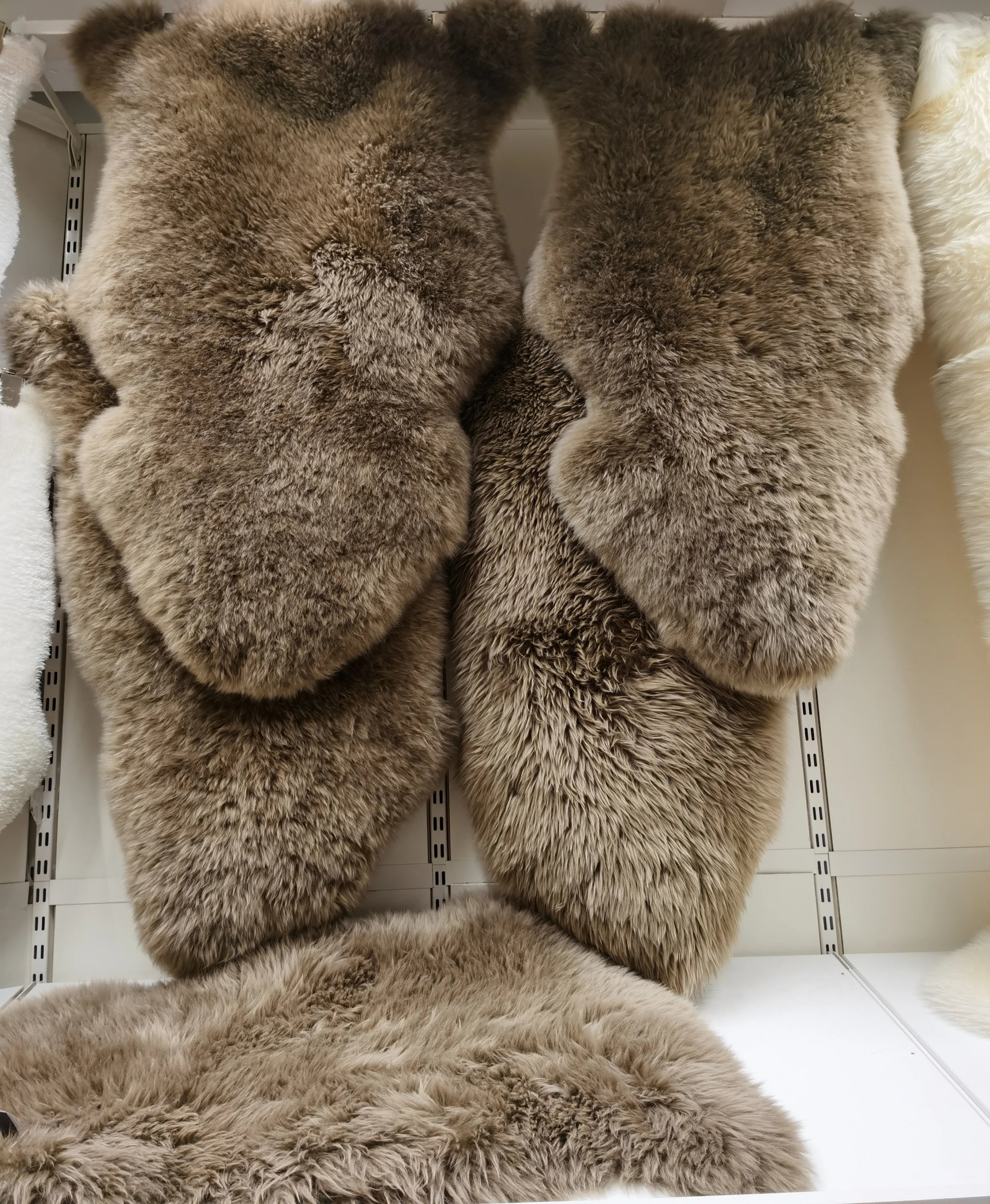 Factory Price Real Australian Sheepskin Carpet Throw for Living Room Carpet Padding