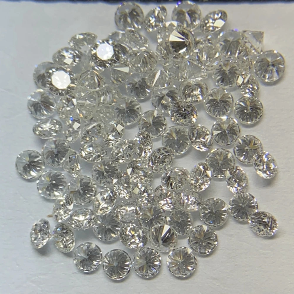 HQ GEMS 0.1 Carat 3mm GH VS Cvd Diamond Hpht Diamond Stone Synthetic Cvd Diamond Price for Cuban Link