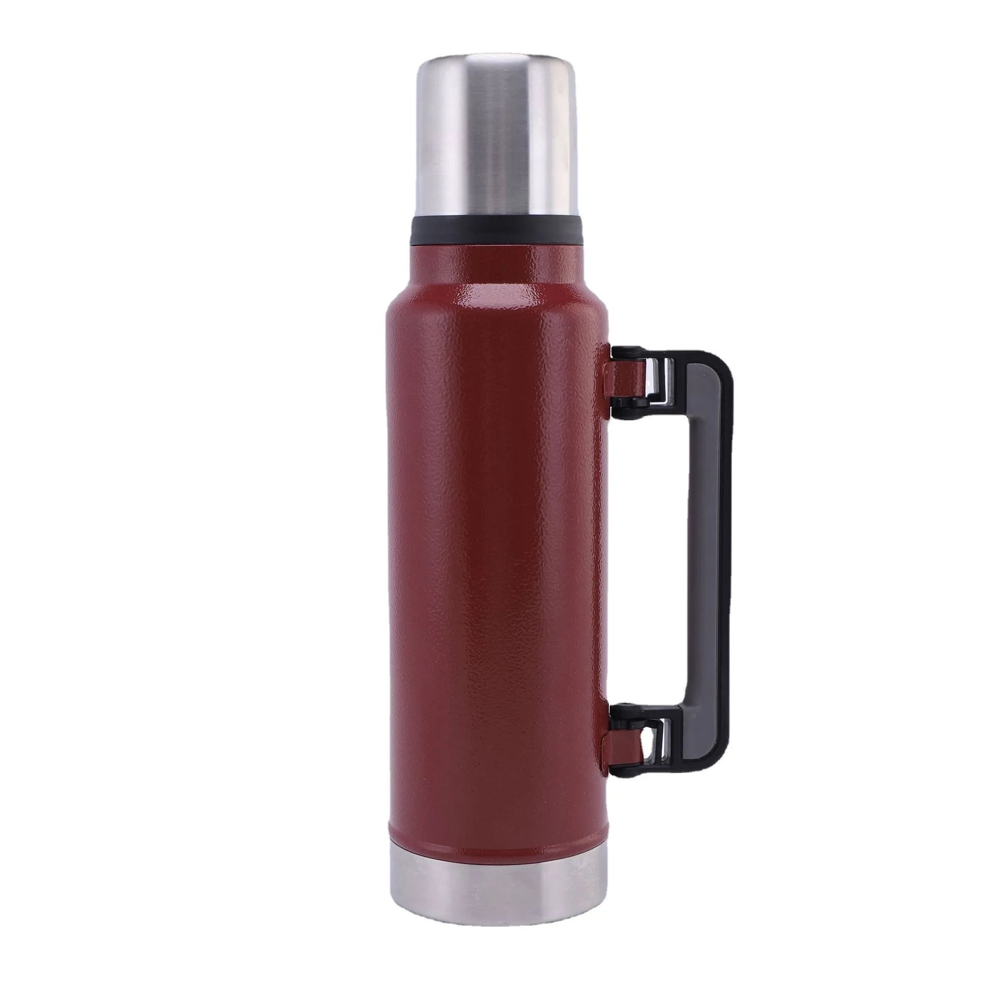New Arrival 1.3L Large Capacity Stainless Steel Portable Vacuum Thermos Travel Flask With Handle