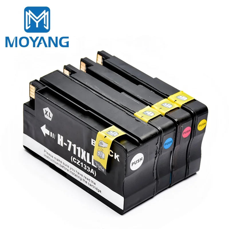 MoYang Compatible for Hp711 711XL Ink Cartridges Used for hp 711 Designjet T120 24/T120 610/T520 24/T520 36/T520 /T520  Printer