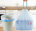 Wholesale Black Kitchen Tall Drawstring Can Liners Low Density Star-Sealed Bottom 4-8-13-20-30 Gallon Trash Garbage Household