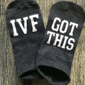 IVF Transfer Day Gift Lucky Transfer Socks Lucky Retrieval Socks Fertility Socks