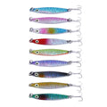 HENGJIA Metal Lead Jig Lure 7g 10g 17g 21g 30g Slow Jigging Lure Saltwater Fishing Cast Jig Bait