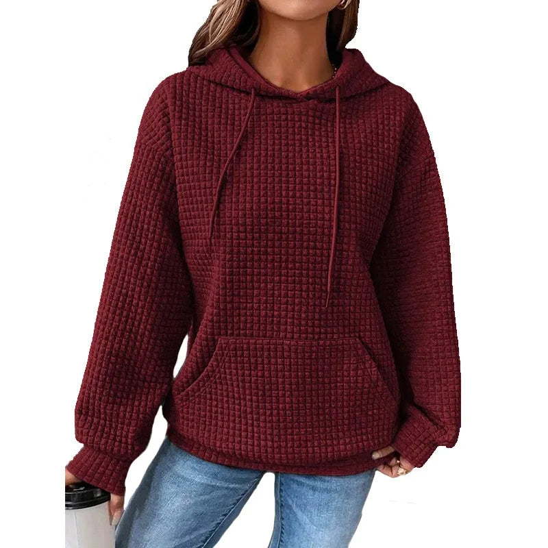 Wholesale Loose and Casual Hoodies Hoodie Manufacturers Clothes Slim Warm Women Sweaters Soft Warm Tops