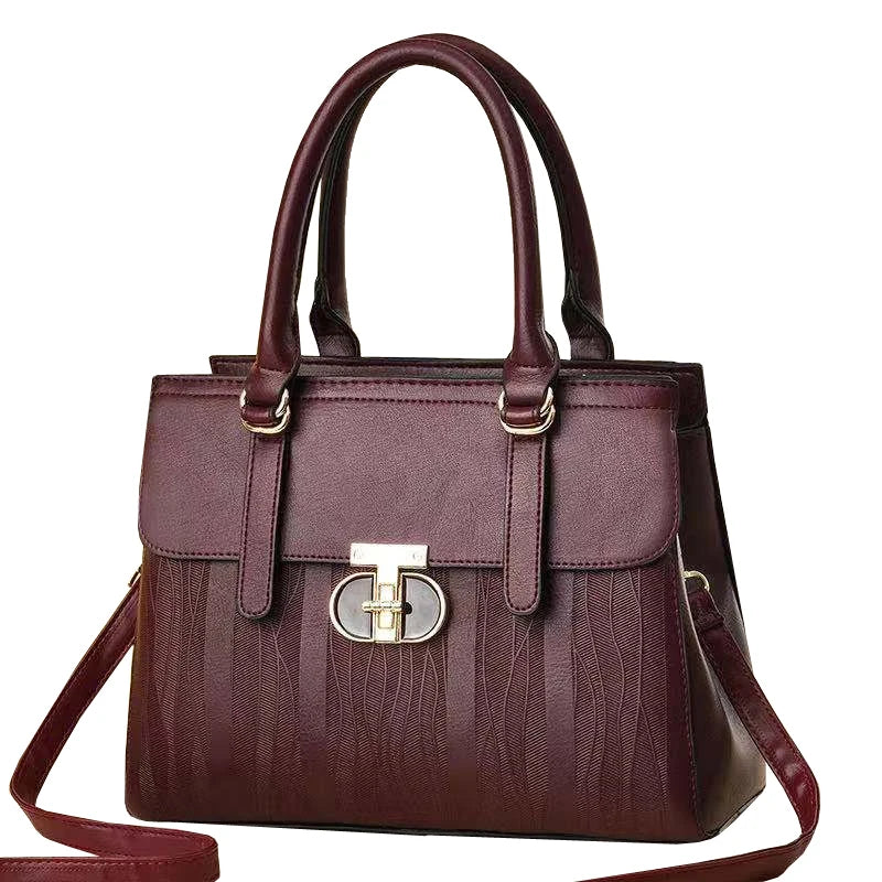 Bateli Luxury Fashion Handbags for Women New Designer Casual Tote with Zipper Closure Trendy Handbag for Lady