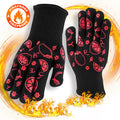 Seeway Antiquemadura Heat-Resistant Aramid Kitchen Gloves Barbecue Grilling Gloves for Cooking and Barbacoa