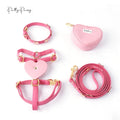 2026 Manufacturer Wholesale H-Shaped Design Luxury PU Leather Pet Dog Harnesses for Medium and Large Dogs