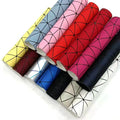 Wholesale Embossed Spider Net Faux Synthetic Leather Fabric Printed Roll/Sheet for Making Decoration/Bag/Shoe/Craft