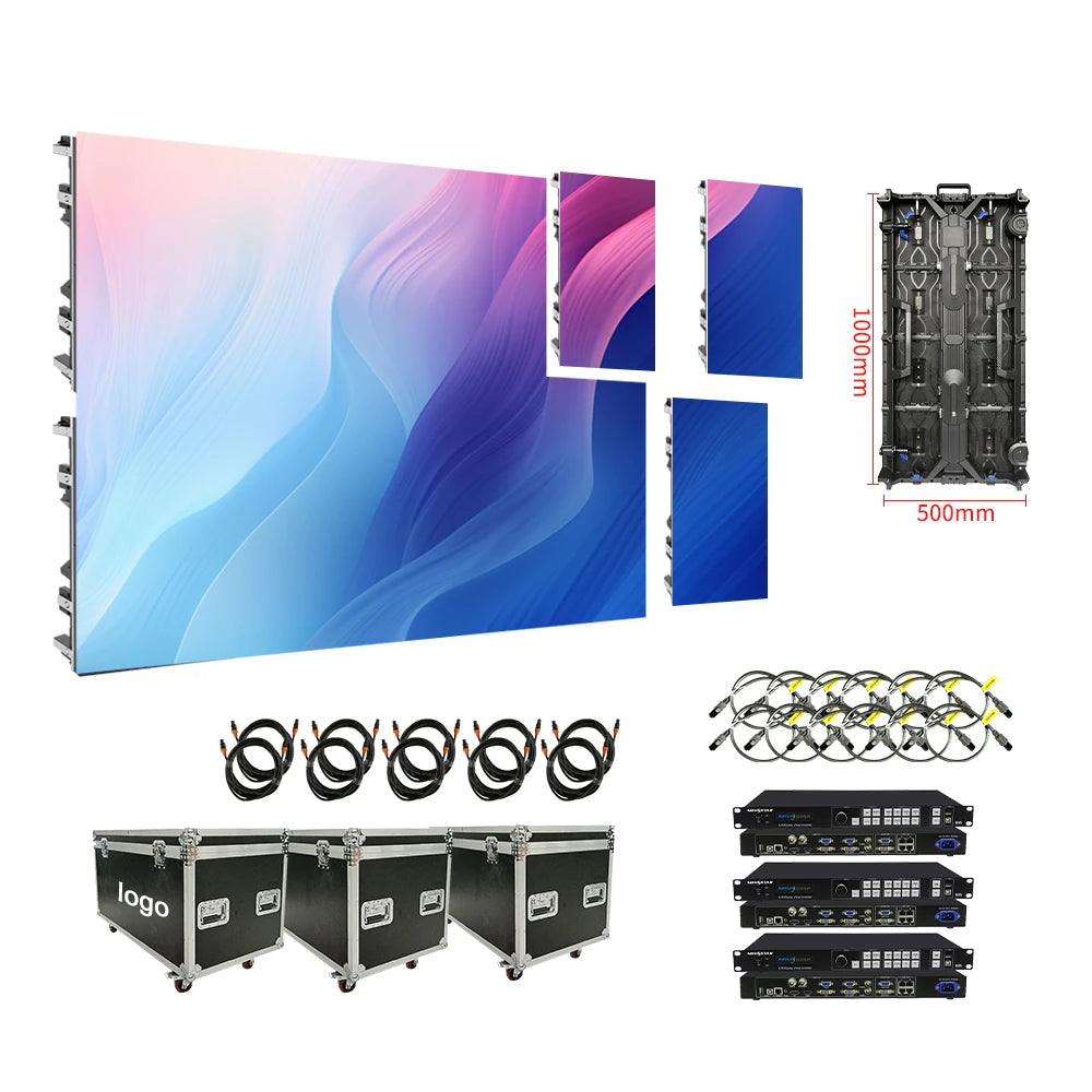 High Brightness IP65 Indoor Rental LED Display Full Color Waterproof Stage Backdrop for Events Good Price with SDK Function MegaBDM