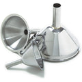 Large Small Funnel Set of 3 Stainless Steel Funnels Food Grade Mini Metal Kitchen Funnel for Transferring Essential Oils