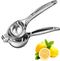 Aluminum Alloy 2 in 1 Citrus Hand Manual Stainless Steel Orange Lime Lemon Squeezer Juicer