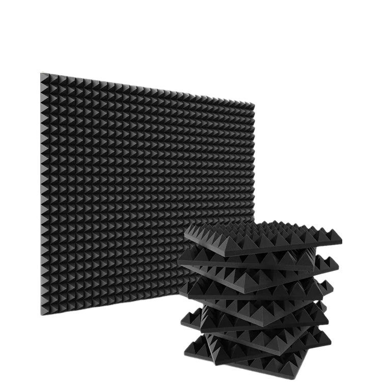 Acoustic Wall Panel Pyramid Soundproof Foam