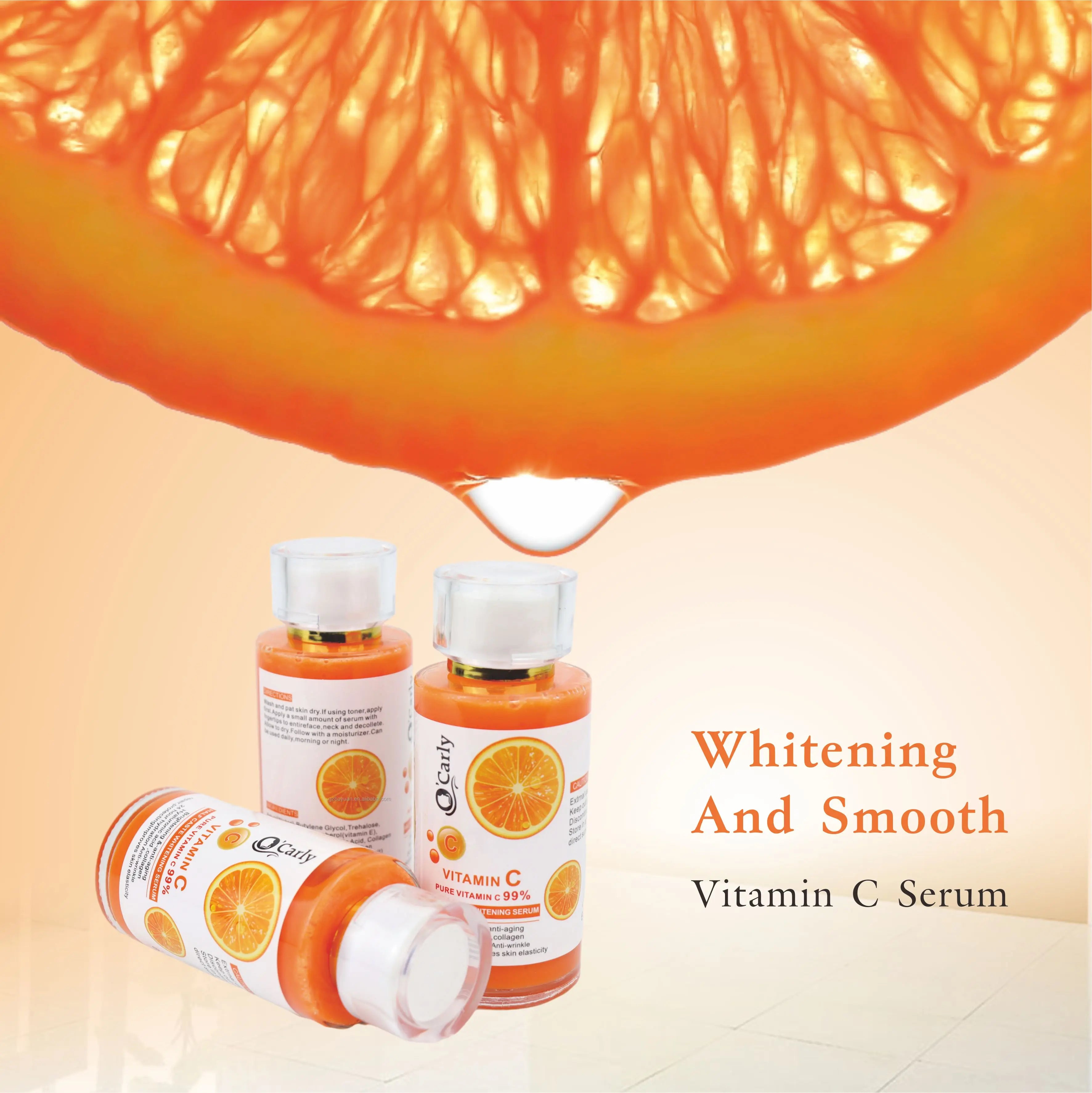 O'Carly Vitamin C Pure Vitamin c 99% Brightening & Anti-anging Hyaluronic Acid Collagen Anti-Wrikle Serum 120ml Skincare