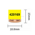 Factory Direct Sale Copper Plasma Cutting Consumable Nozzle 420169 45A for Powermax125 Torch