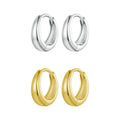 Wholesale 925 Sterling Silver Minimalist Earrings Gold Plated Accessory for Women Daily Great Fine Jewelry 8mm BSE924