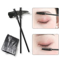 50pcs Disposable Eyelash Brush Cleaner Spiral Eyelash Comb Makeup Brush Rolling Comb Eyebrow Implantation Eyelash Clean Brush