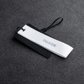 Custom Logo Luxury Matte Black Embossed Swing Paper Tags Fashion Hangtags for Clothing Bags Custom Garment Brand Identification