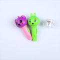 Hot Sale New Arrival Creative Telescopic Bear Whistle Mini Plastic Outdoor Toy Size 10*4.5cm Low Price JAXY Brand Promotional